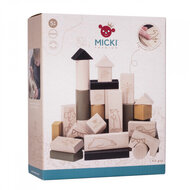 Micki Premium houten blokken (40 stuks)