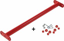 Duikelstang 125 Cm + Bevestiging Set - Rood