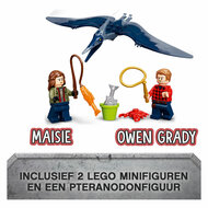 LEGO Jurassic 76943 Achtervolging van Pteranodon