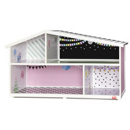 Lundby Poppen Huis Wandset Creative Feest ( Achterwand + Stikkervel)