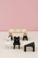 Lundby Poppenhuis Houten Poppenhuismeubels Diy - Tafel/Stoelen