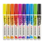 Talens Ecoline Brush Pen, 10st.