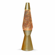 Lavalamp  Gold Glitter, 40cm