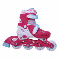 Street Rider Inline Skeelers Roze, Maat 30-33