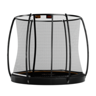 Avyna Trampoline FlatLevel &Oslash;305 met veiligheidsnet | Zwart