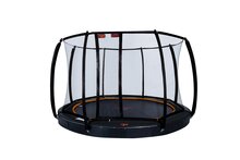 Avyna Trampoline FlatLevel &Oslash;430 met veiligheidsnet | Zwart