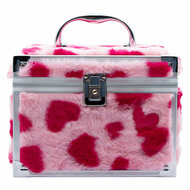 Create It! Hart Make-up Case Fluffy Hartjes