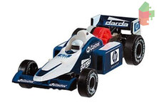 Darda Racebaan Auto Formule 1 Blauw +Extra Stop En Go Motor