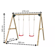 Houten Schommel Lucy 270 cm