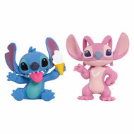 Stitch en Angel Speelfiguren, 2st.