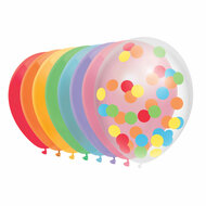 Ballonnen Regenboog, 10st.