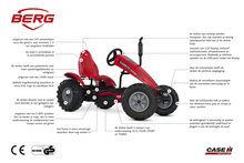 Skelter Berg Case IH E-BFR XXL rood