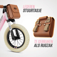 loopfiets Berg Biky Retro roze 32 cm