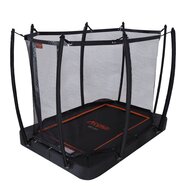 Avyna Trampoline FlatLevel 275x190 (213) met net | Zwart