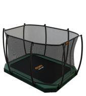 Avyna Trampoline InGround 380x255 (238) met net | Groen