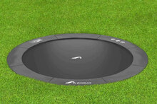 Trampoline AKROBAT PRIMUS FLAT 365 (12ft) Antraciet