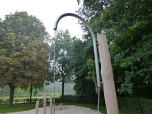 Robinia Zandwerkplaats voor openbaar gebruik 200cm x 110cm