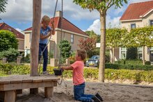 Robinia Zandwerkplaats voor openbaar gebruik 250cm x 140cm