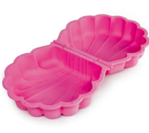 Zandbak Zand En Water Schelp (Set Van 2) - Fuchsia Roze