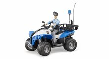 Bruder Politie Quad Met Politie Agent En Accessoires 1:16