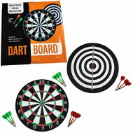 Dartbord met 6 Darts