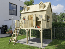 Houten speelhuis Nick XL - Prestige Garden op palen