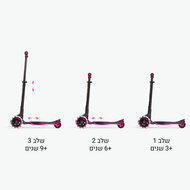 Xtend Scooter/step Roze/zwart