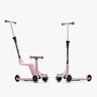 Xtend Scooter/step mini roze/zwart