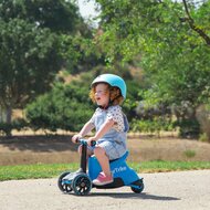 Xtend Scooter/step ride on blauw/zwart