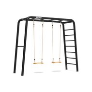 Berg Playbase 3-In-1 Medium Met Rekstok En Ladder (Inclusief 2 Houten Schommels)