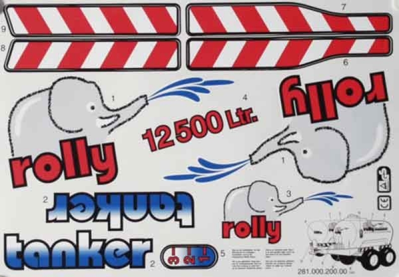 Stickervel RollyTanker