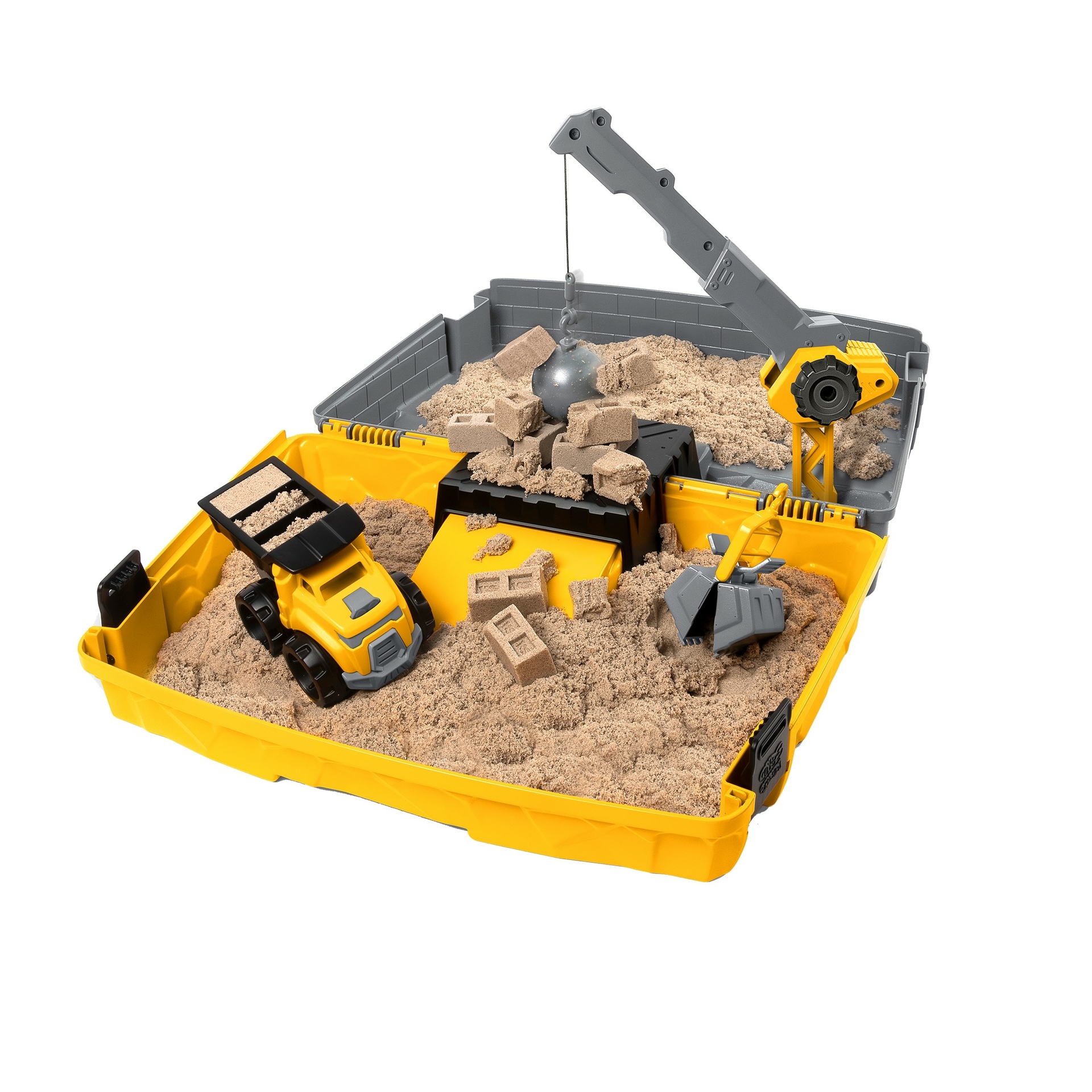 Nadenkend Trillen bende Kinetic Sand Construction Folding Sandbox 907g - Speelgoed de Betuwe