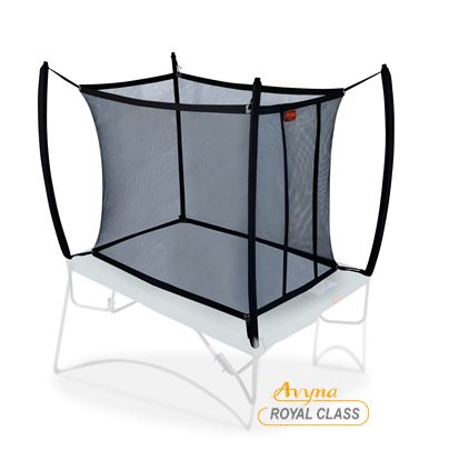 Avyna Pro-Line net incl. palen tbv 213, 275x190cm Grijs