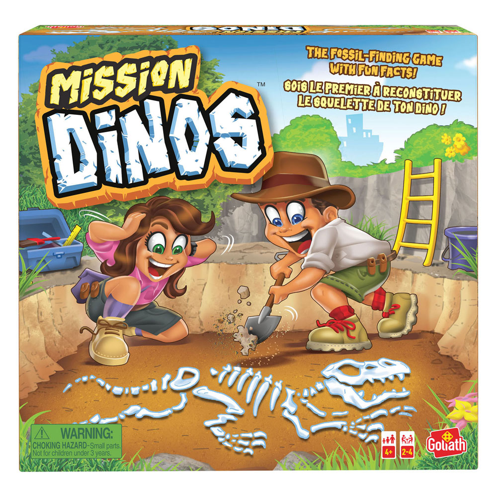 Dig em Up Dino's - Kinder Bordspel