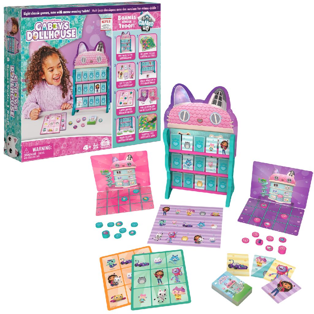 Gabby's Dollhouse Spellenpakket Met 8 Spellen