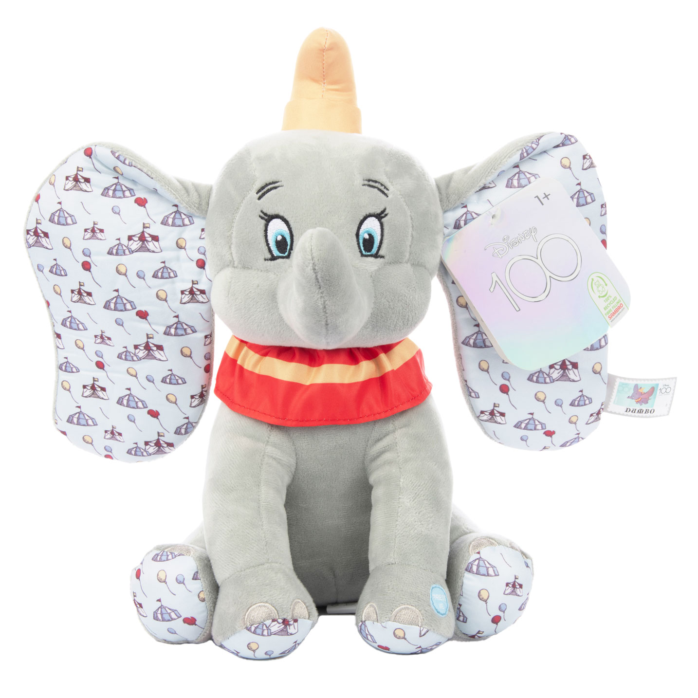 Disney Knuffel Dombo met Geluid, 30cm