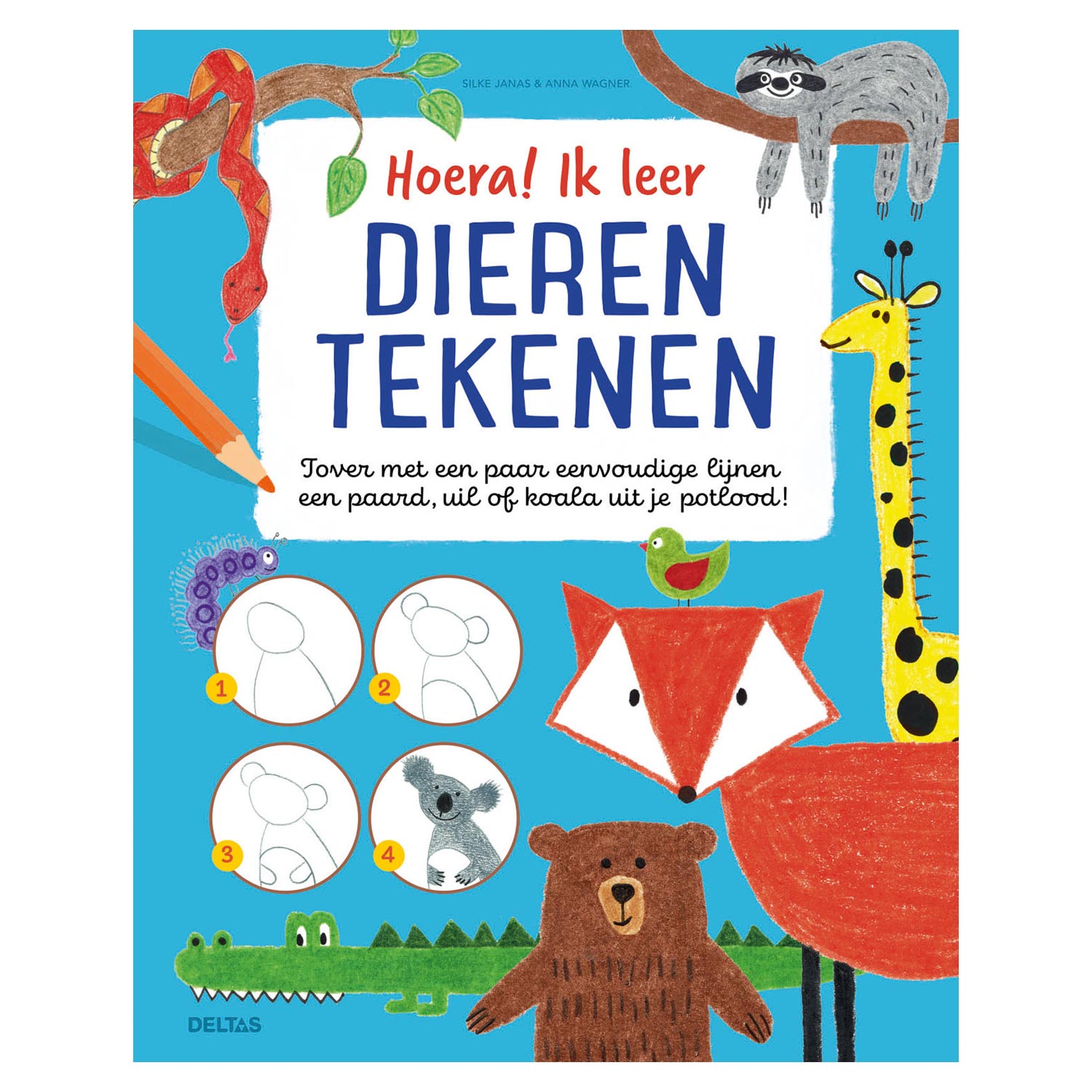 Hoera! Ik leer Dieren Tekenen