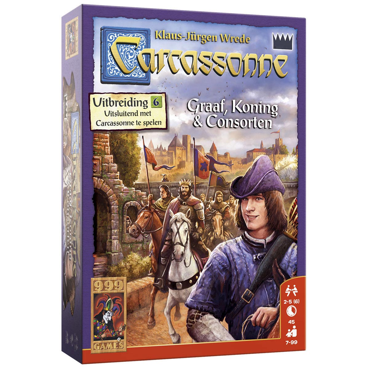 Carcassonne - Graaf, Koning en Consorten Bordspel