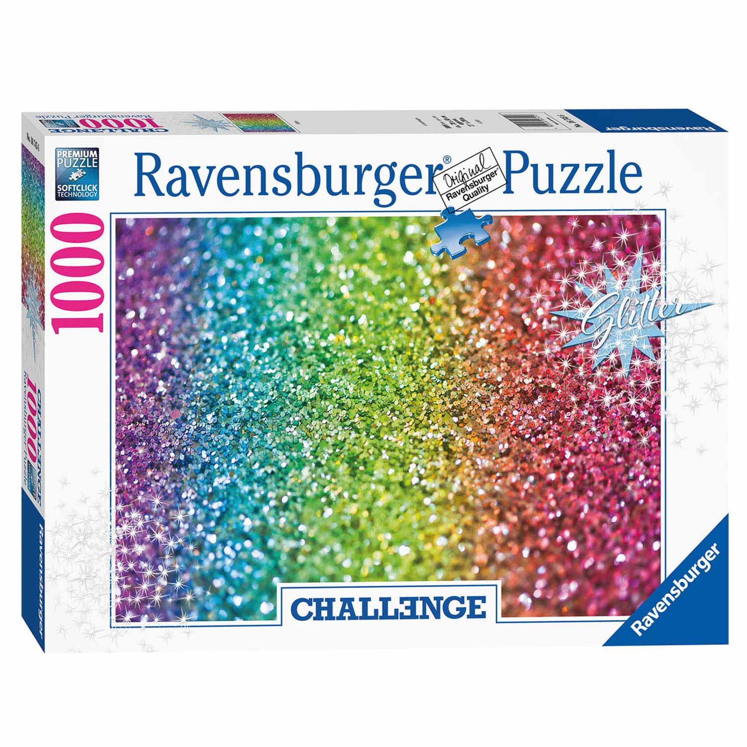 Challenge Puzzel Glitter, 1000st.