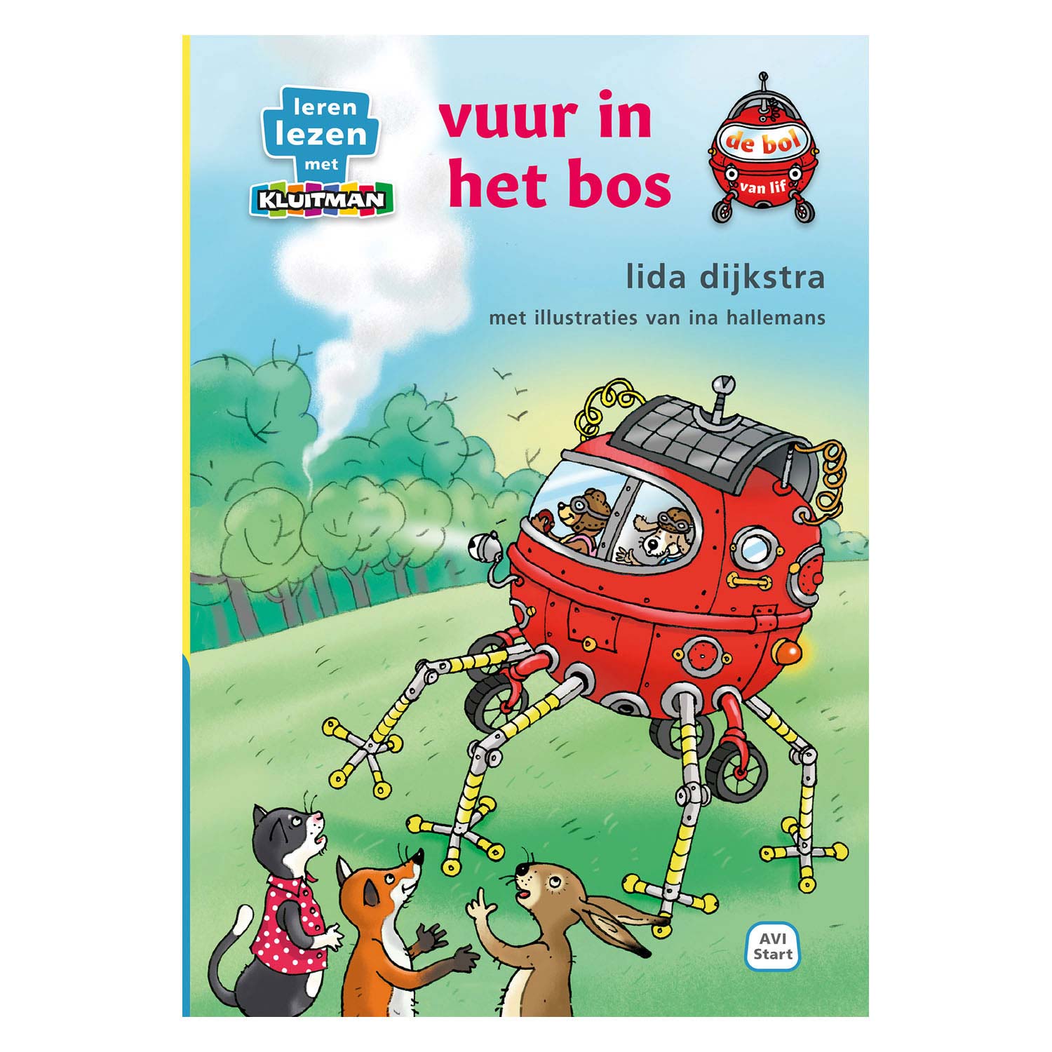 De bol van lif, vuur in het bos - AVI-Start