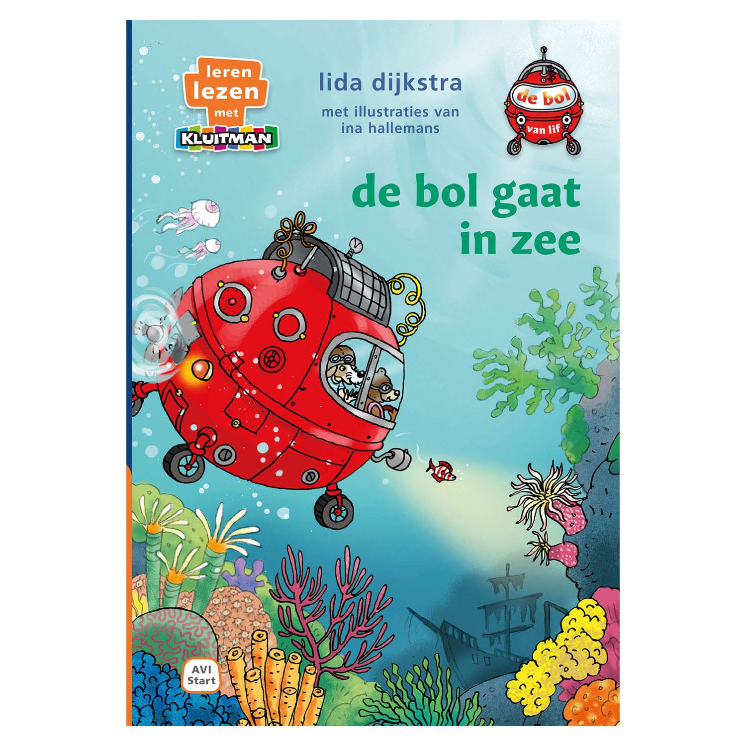 De bol van lif, de bol gaat in zee - AVI Start