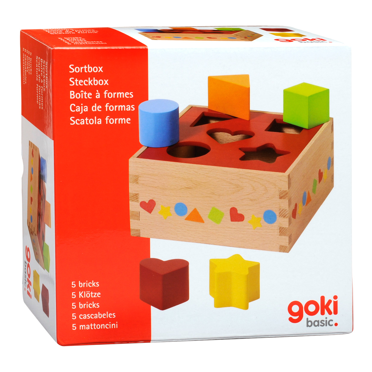 Goki Houten Sorteerbox Basis