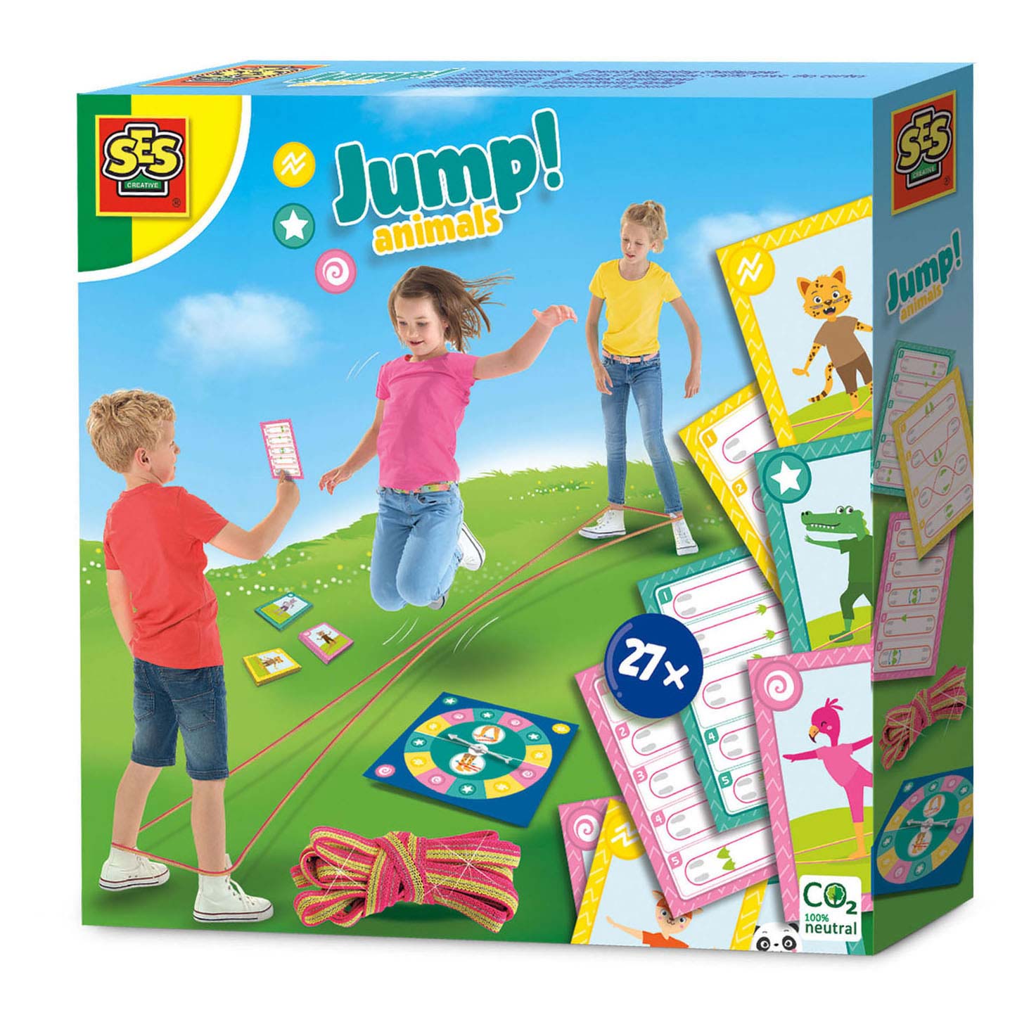 SES Jump! Animals - Elastiek Challenges