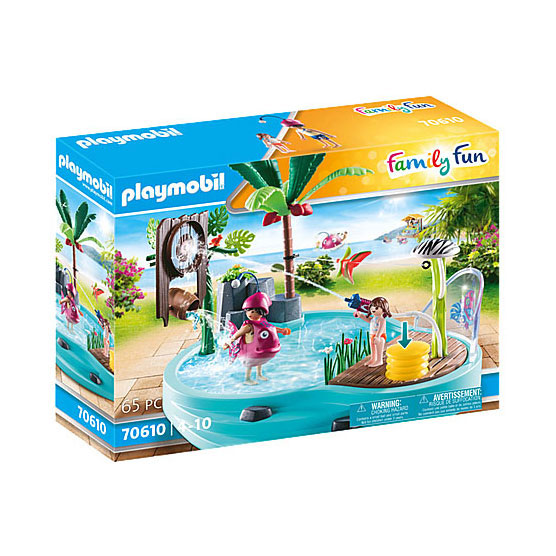 Playmobil Family Fun Zwembad met Watersplash - 70610