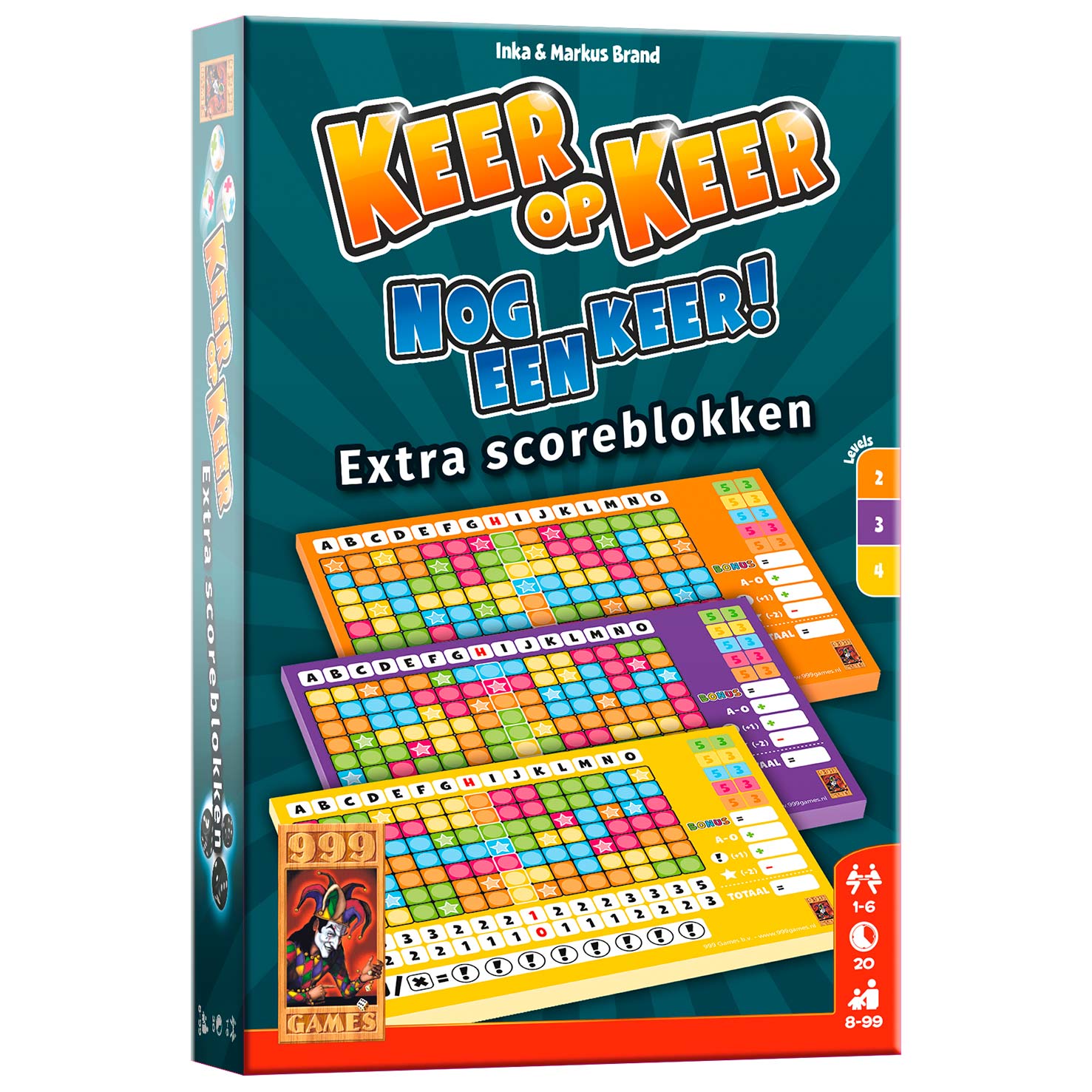 Keer op Keer Scoreblokken Extra Levels 2, 3 en 4