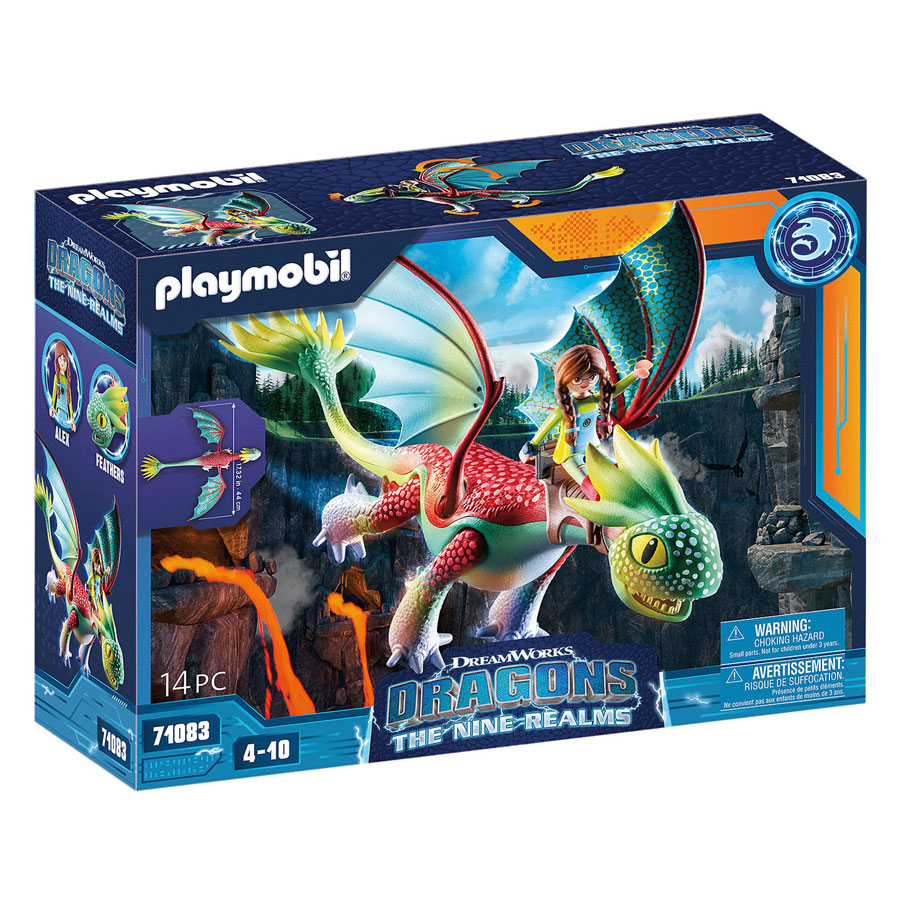 Playmobil Dragons: The Nine Realms Feathers & Alex - 71083