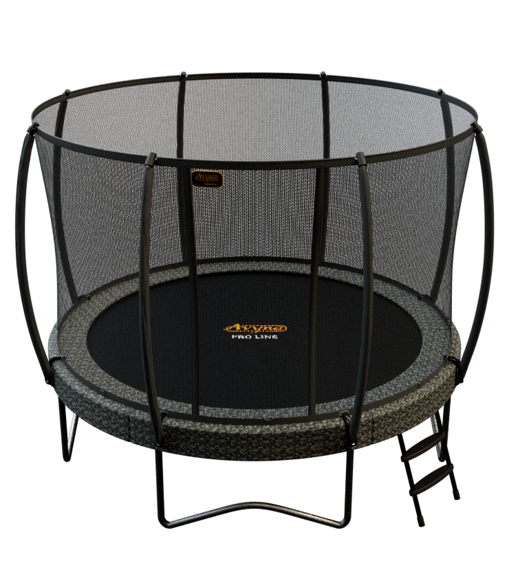 Avyna Trampoline Opbouw Ø430 met veiligheidsnet – Camouflage