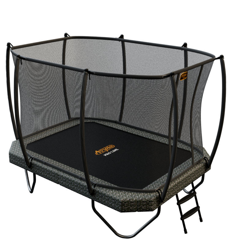 Avyna Trampoline Opbouw 340x240 (234) met net – Camouflage