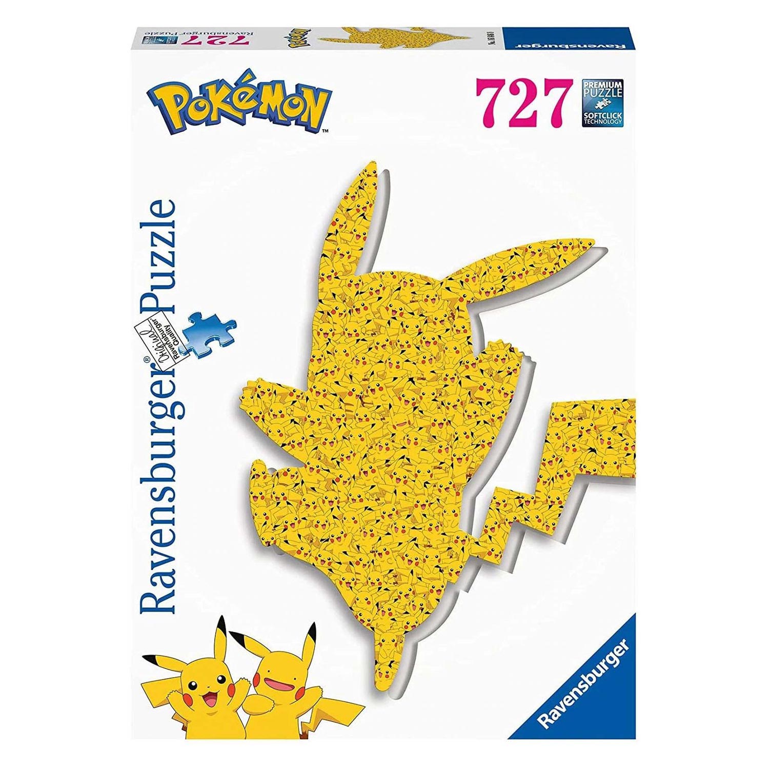 Shaped Puzzel Pikachu, 727st.