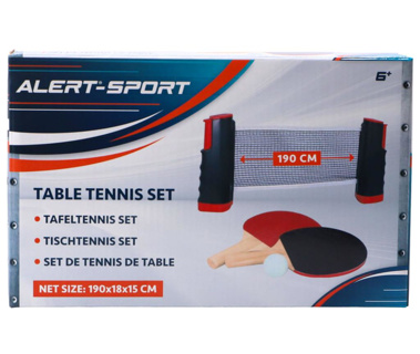 Alert Sport Tafeltennis Set Uitschuifbaar 